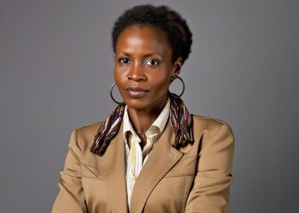 Fototapeta premium african woman professional business