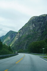 road in mountains