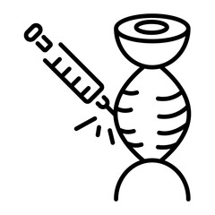 Get editable line style icon of gmo 