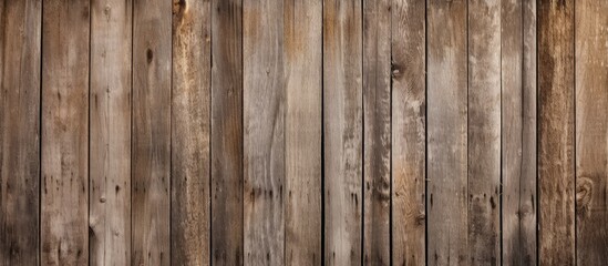 Antique wooden fence made from weathered barn board - obrazy, fototapety, plakaty