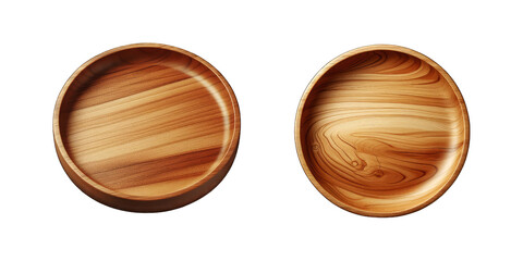 wooden plate isolated on white background isolated isolated soft smooth lighting only png premium high quality
