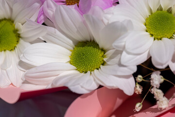 a beautiful bouquet combined with different flowers