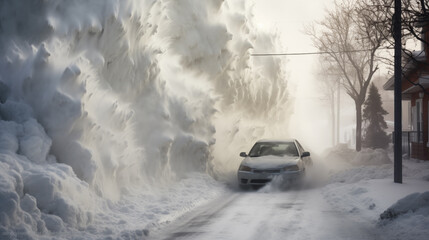 Natural Disaster, Blizzard.
