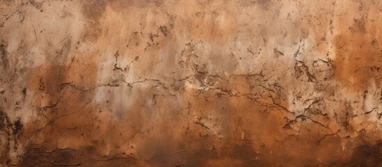 Texture of brown cement wall