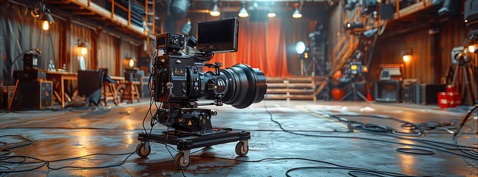 film studio without people,generative ai