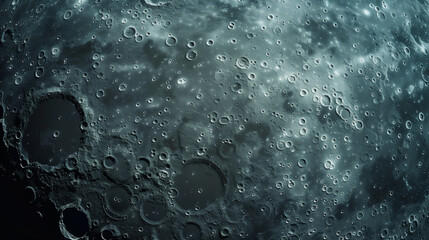 Moon surface with craters