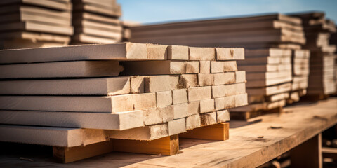 Stacked Timber: Industrial Wood Construction and Carpenter's Warehouse