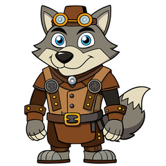Steampunk Wolf