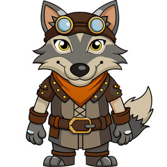 Steampunk Wolf