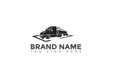 Obraz premium Fast Delivery tyre rode Logo Template Design Vector, Emblem, Design Concept, Creative Symbol, Icon 