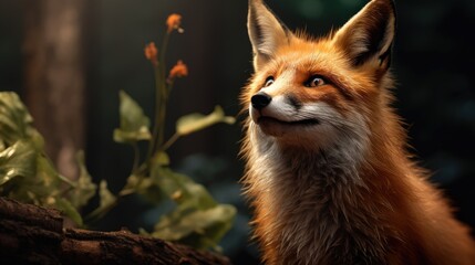A fox who decided to start her own nature blog