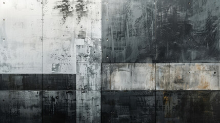 Fototapeta premium Oil paint textures in a minimalist abstraction, modern patterns that speak to simplicity and sophistication
