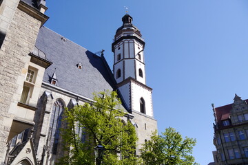 Fototapeta na wymiar Thomaskirche in Leipzig