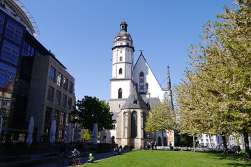 Fototapeta premium Thomaskirche in Leipzig