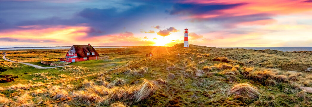 Lister Ellenbogen, Leuchtturm, Sylt, Nordsee
