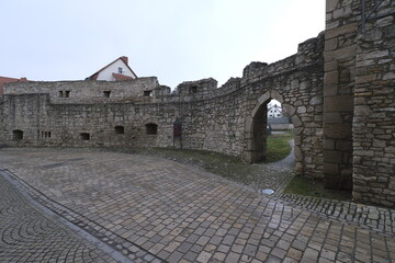 Historische Altstadt der Weinbergstadt Freyburg an der Unstrut, Burgenlandkreis, Sachsen-Anhalt,...