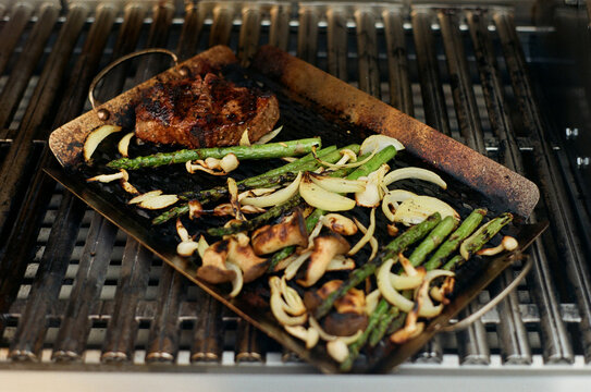 film photo Grilling Barbecue