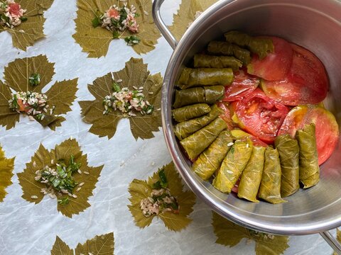 Stuffed Grape Leaves