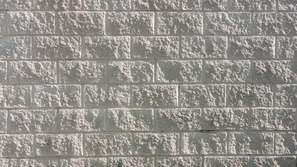 Pared de bloques de hormigón con textura