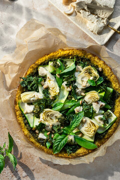 Healthy Gluten and Dairy Free Pizza Alternative