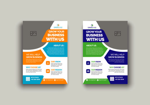 The most professional business flyer template for corporate businesses, the best business flyer template for annual reports, posters,  a 4 flyer designs.