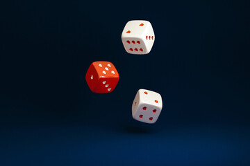 Rolled dice