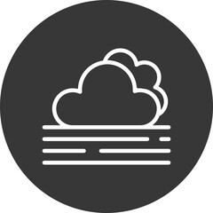 Cloudy Line Inverted