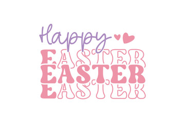 Happy Easter Bunny T shirt design