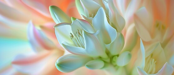 Yucca Bliss: Extreme macro captures the plant's essence, inviting you into a world of serene beauty and tranquility.