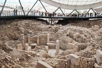 Archaeological excavation site of Gobekli Tepe. Neolithic Sanctuary remains, oldest religious structure in the world. UNESCO World Heritage Site. Sanliurfa province, Turkey © Philipp Berezhnoy