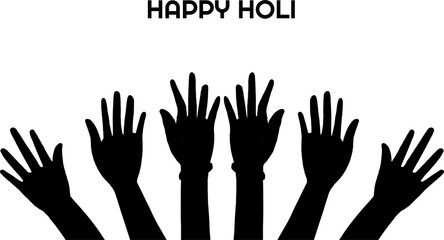 Festival of colors celebration happy holi card holiday design