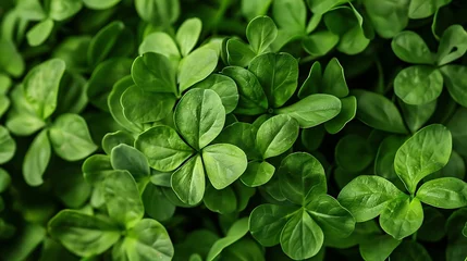 Foto op Plexiglas a fenugreek leaves, traditionally used for their anti-inflammatory properties © Food Cart