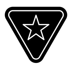 Plectrum Flat Icon Design