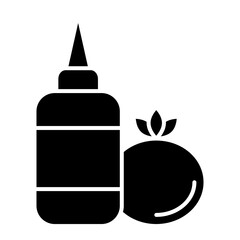 Sauce Flat Icon Design
