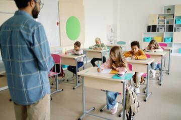 Student writing assessment academic study teacher schoolroom ponder 