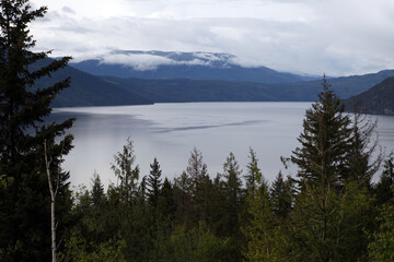 Lake view - Canoe - Salmon Arm - British Columbia - Canada