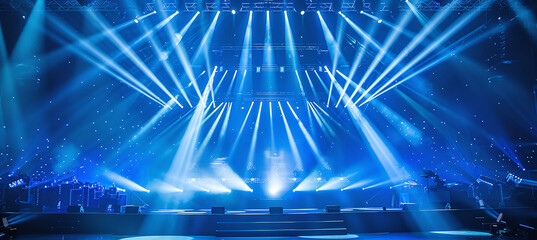 lighting and visual effects at a live concert