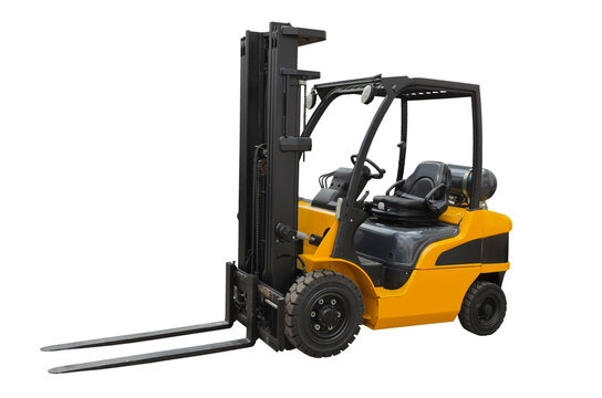 Powerful electric forklift