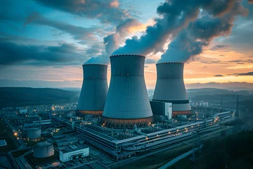 Photo sur Plexiglas Anvers Nuclear power plant