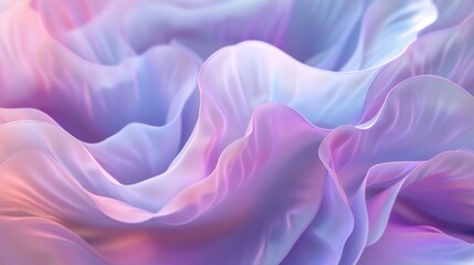 Obraz premium Serene Petal Swirls: Close-ups reveal the gentle undulation of wildflower bluebell petals.