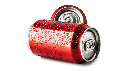 Coke Can isolated on a transparent background 