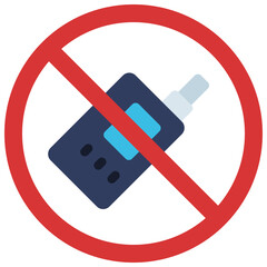 No Vaping Icon