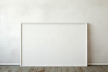 Blank canvas with white frame.