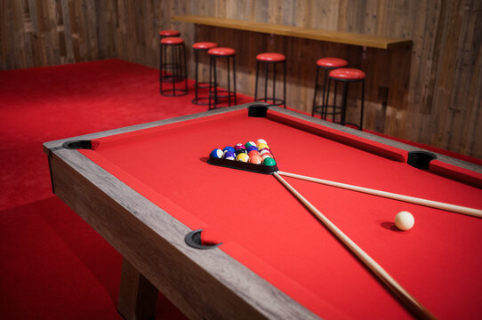 Retro Billiards Table