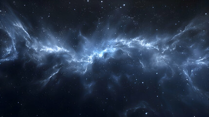 The graceful curve of the Cygnus constellation - obrazy, fototapety, plakaty
