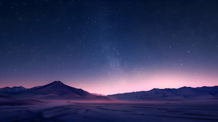 The soft glow of the zodiacal light before dawn