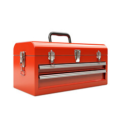 Toolbox isolated on transparent background