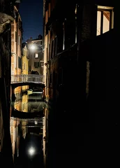 Cercles muraux Ponte Vecchio Venezia at nigh