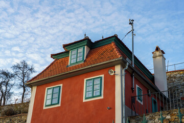 old houses in the town country