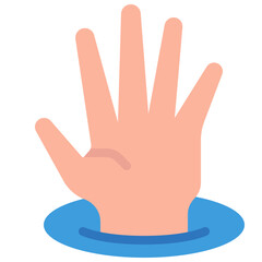 Helping Hand Icon